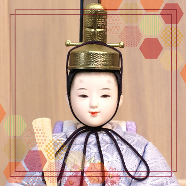 雛人形,久月,ほのか,彩葉,木目込み,親王,収納飾り,hn5976,ひな人形