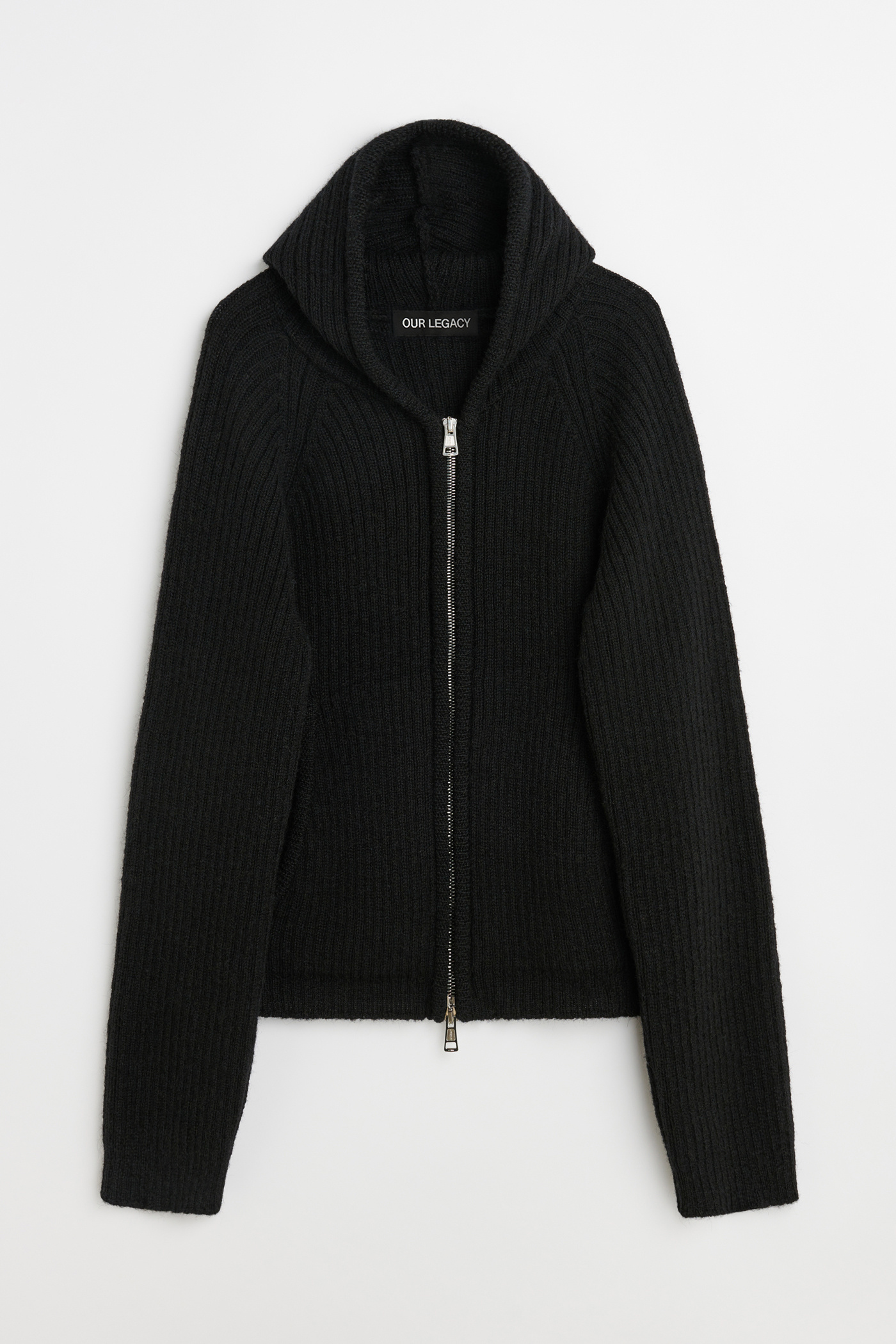 Our Legacy - Level Hood Jet Black Isles Wool