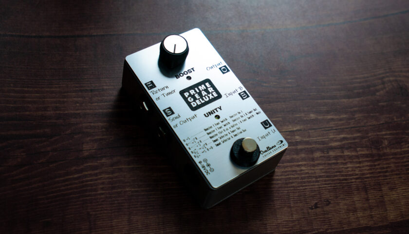 PRIME GEAR DELUXE – Ovaltone -handmade effect pedals-