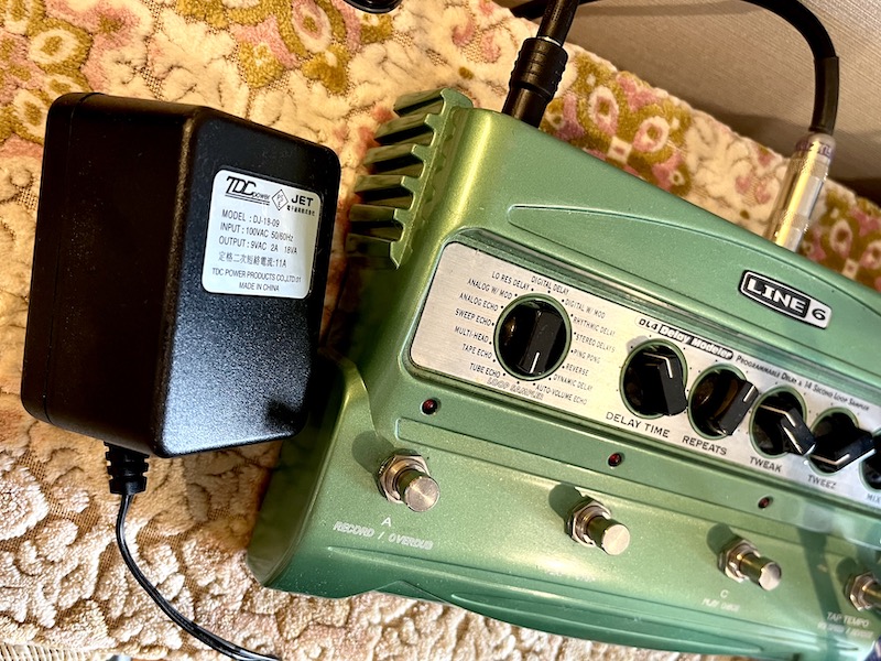 LINE6 DL4 Delay Modeler 純正アダプタ 社外変換プラグ付 LINE6 DL4の