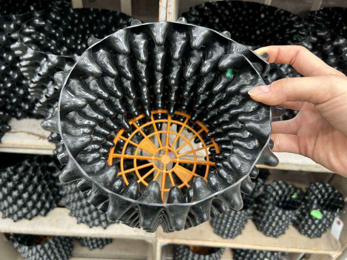 新商品AIR POT・透明スリット鉢・HypoNex培養土新シリーズ・フェイク