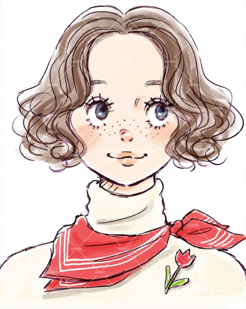 SNSアイコン・プロフィール用[商用可] オーダーメイドイラスト | Ozeki