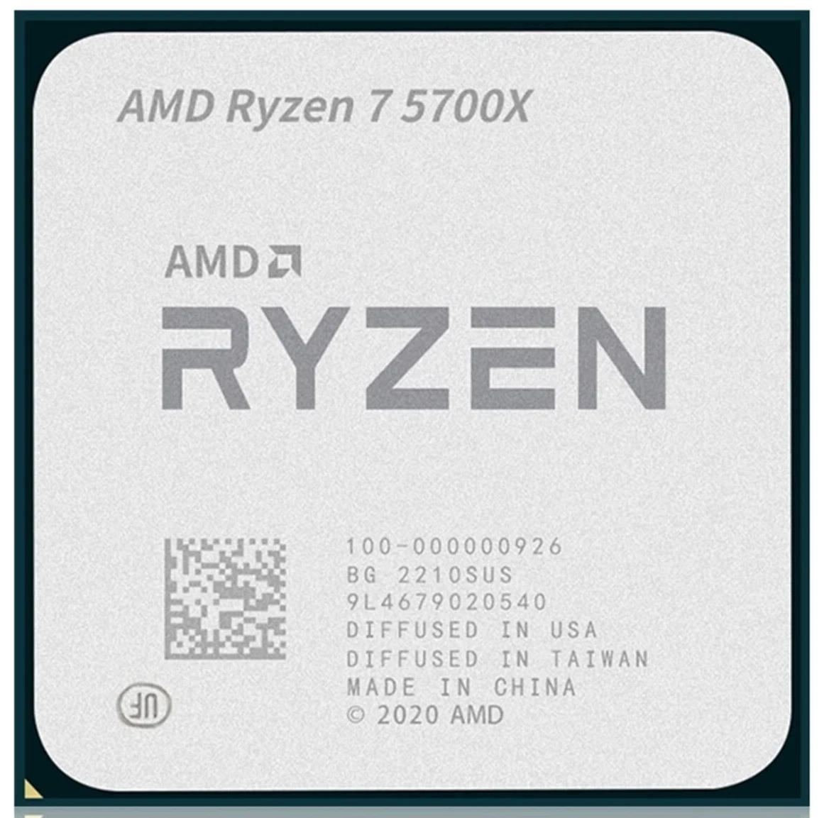 AMD Ryzen 7 5700X Tray Processor AM4 8-Core 4.6GHz - PCBoost