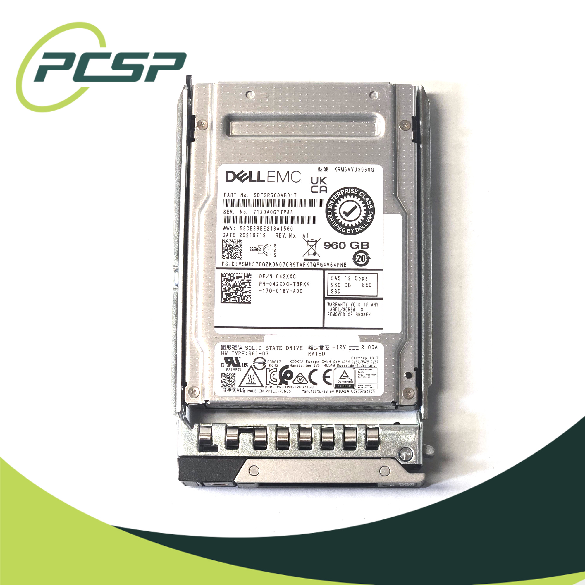 Dell 42XXC 960GB 2.5