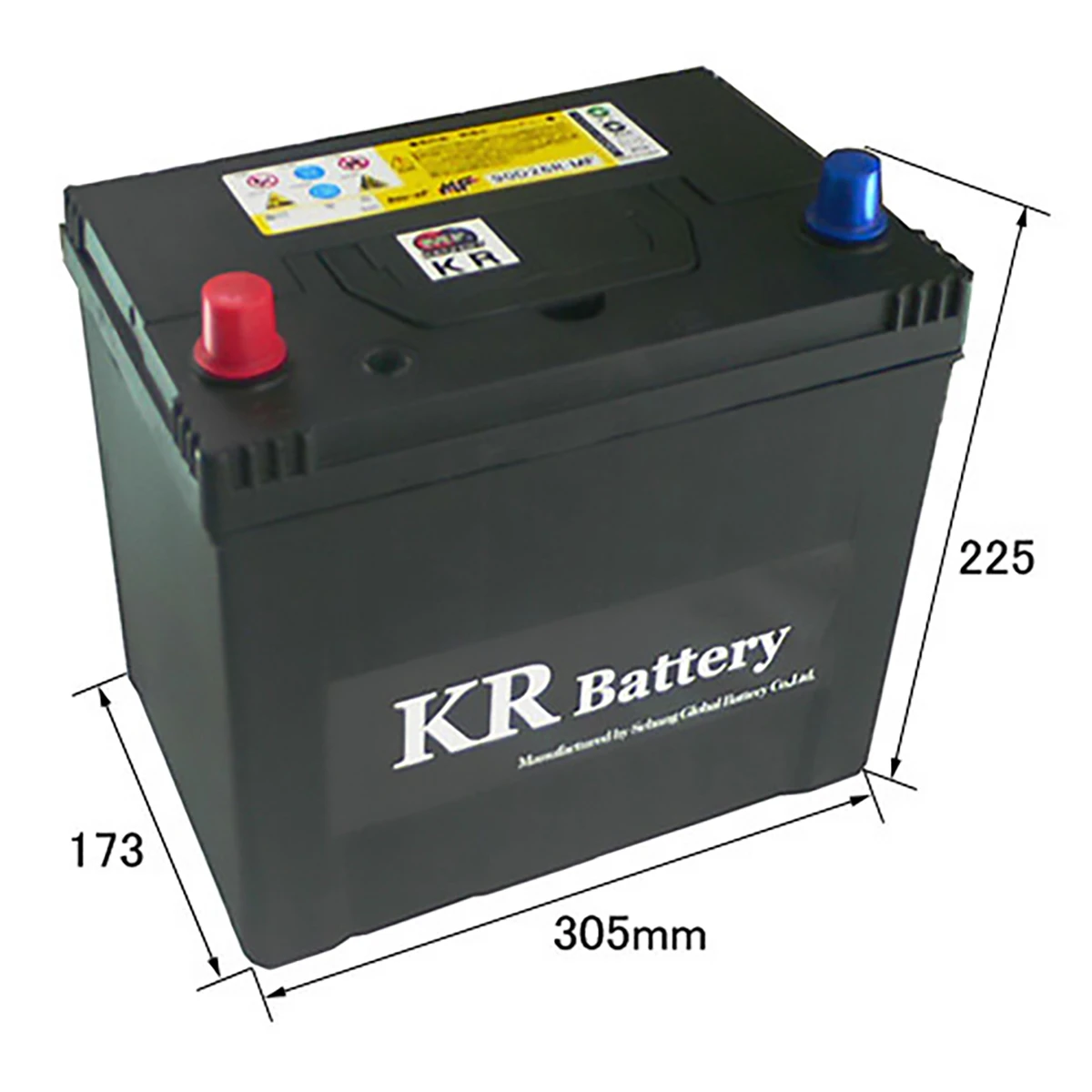 公式】パーマンショップ-バッテリー DC12V 中型トラック 密閉タイプ