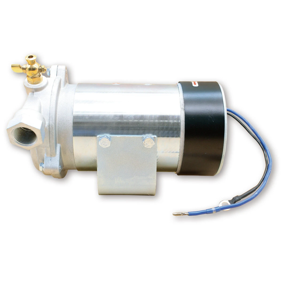 公式】パーマンショップ-ミキサー車用洗車水ポンプ 24V 400W 台座付き