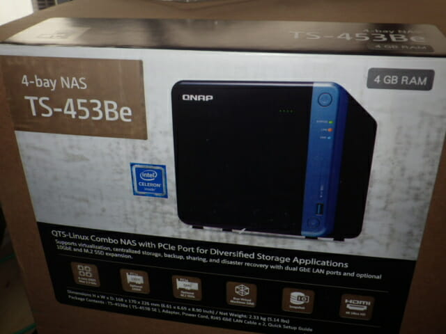 QNAP TS-453Be に 16GBメモリをさしてみました | ピイ アンド エイ
