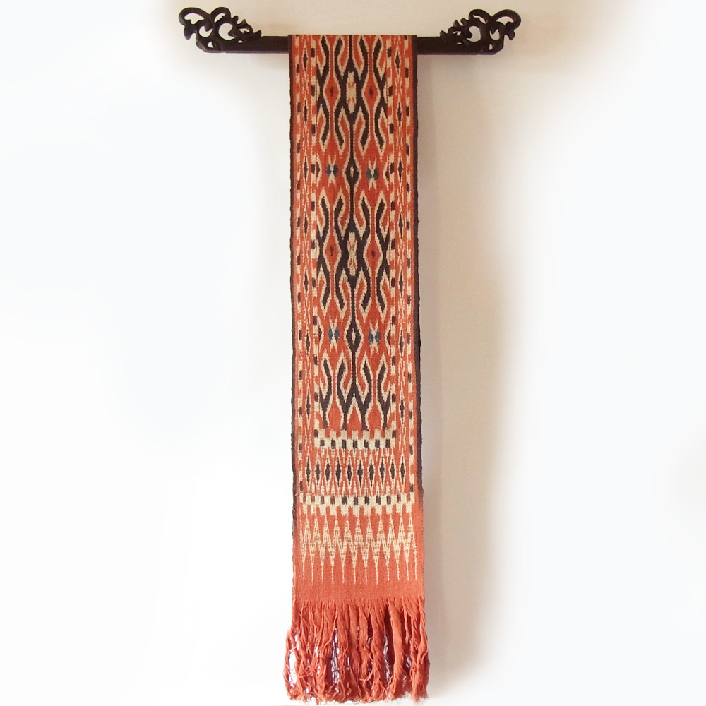 スラウェシ島トラジャ・イカットNo.T-ISW-009|野趣あふれる