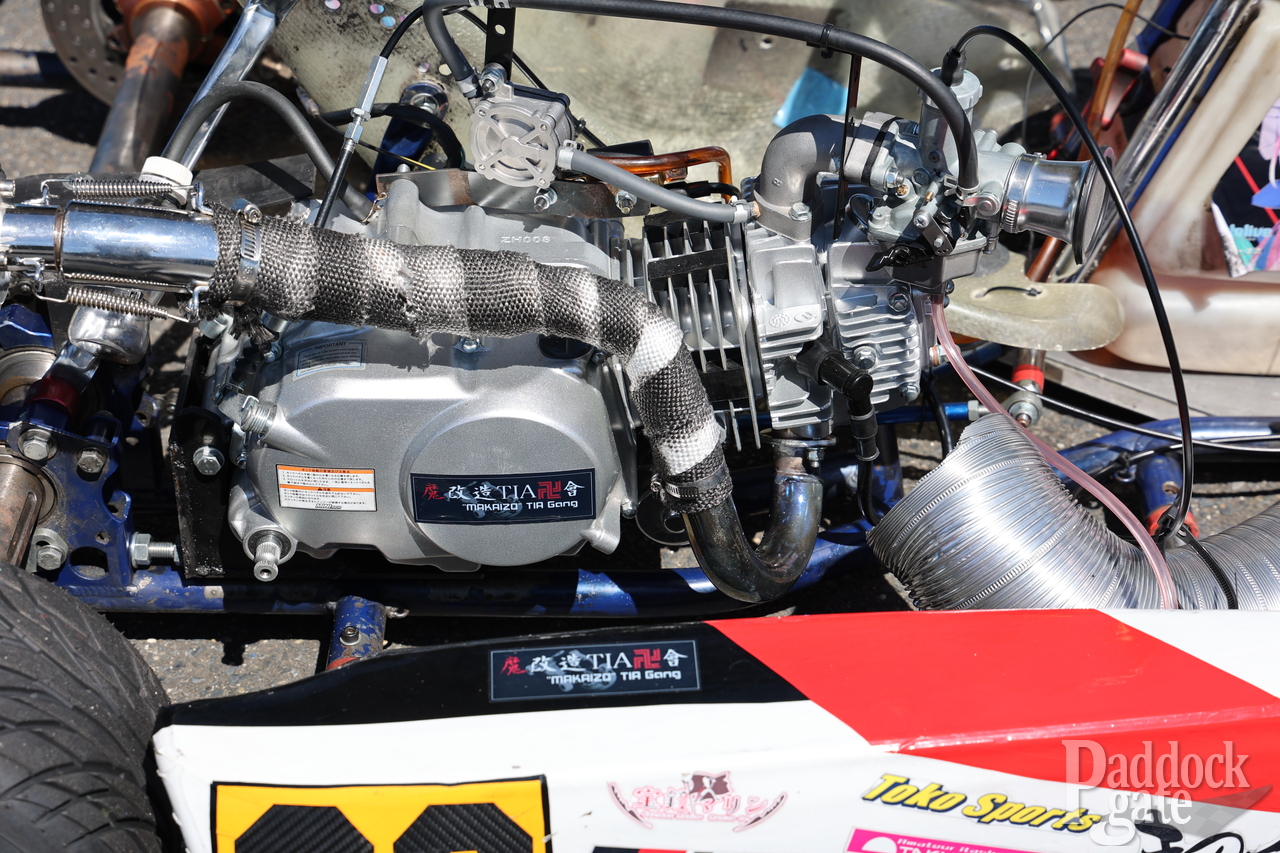 中華製バイク用エンジン搭載！TIAを魔改造した自作ミッションカートは