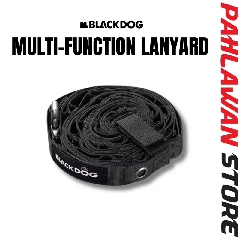 Nullpixel - W3.8 Rope Black Edition Multiuse Wide Rope - Pahlawan