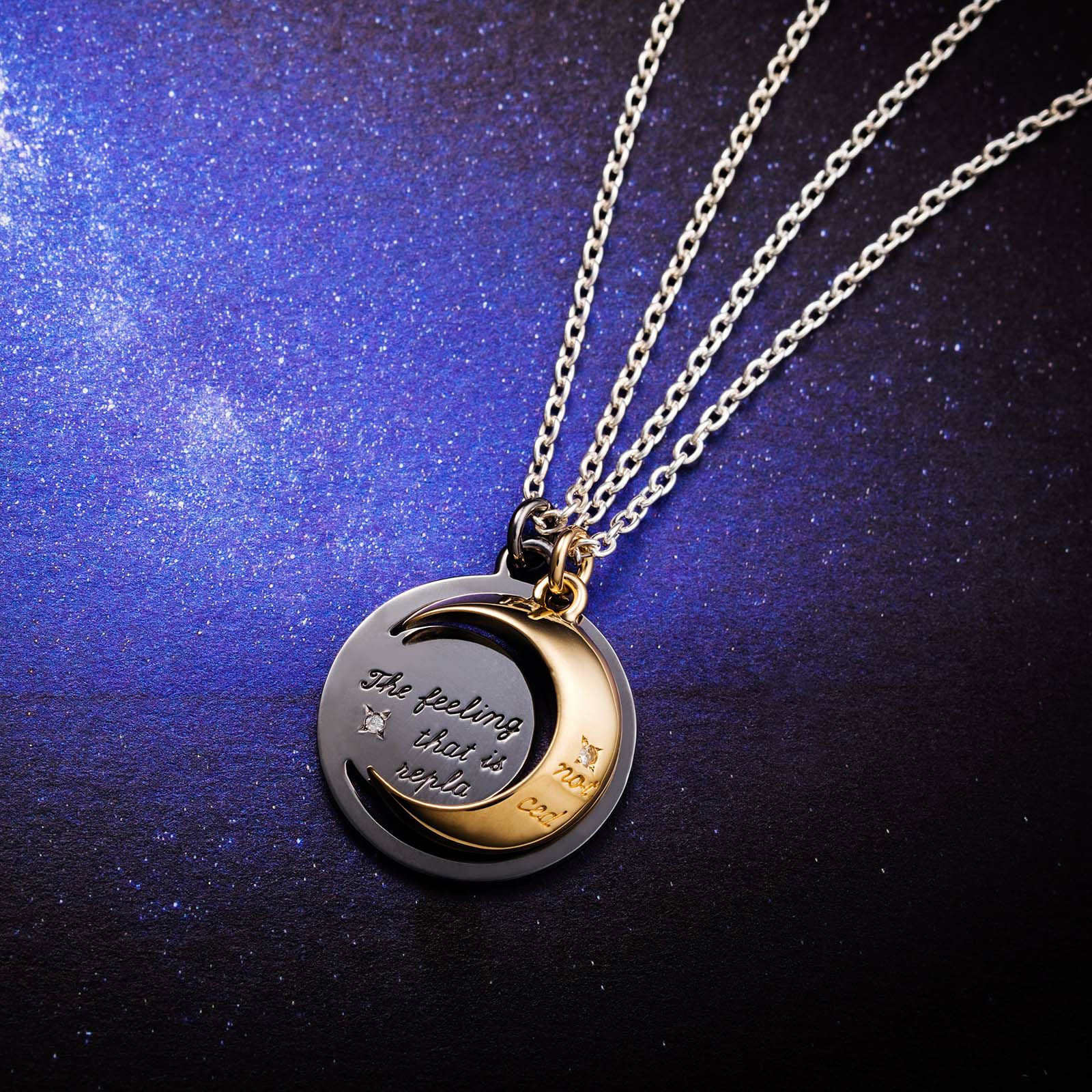 ペアネックレス シルバー WSPD153GP&WSPD154RT｜white clover【公式通販】