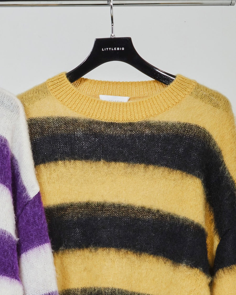 LITTLEBIG(リトルビッグ)のMohair Knit Blue or Purple(ニット)の通販