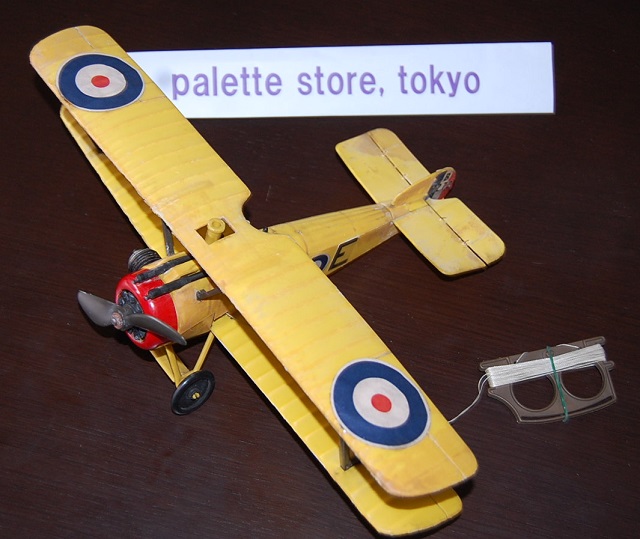 アメリカ・TESTORS製 Uコン模型飛行機Sopwith Camel複葉機・米国Cox049