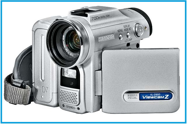 SHARP ViewcomZ mini DV デジタルビデオカメラ VL-Z950-Tノーブル