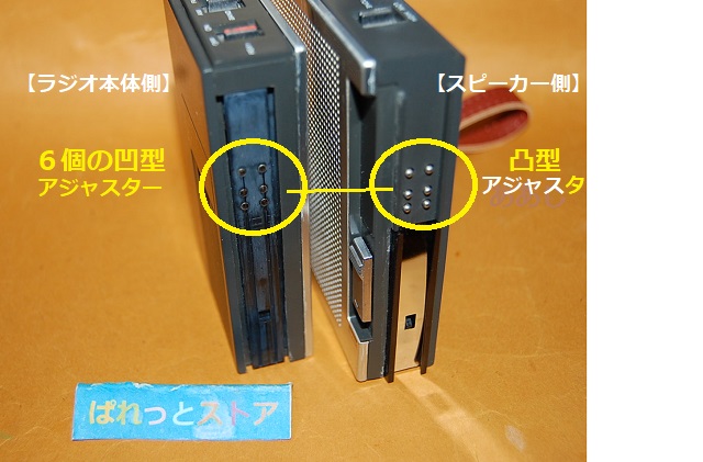 ソニー MODEL ICF-7500 スピーカー着脱式 11石トランジスタ 2バンド(FM