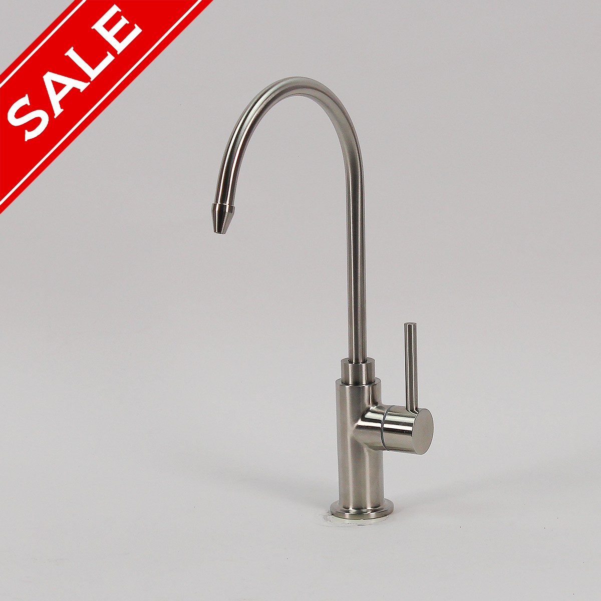 激安アウトレット】現品限り オールステンレスシングルレバー浄水器