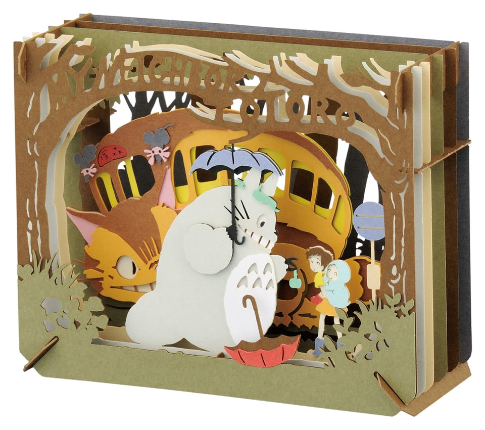 となりのトトロ PAPER THEATER / PT-047X 不思議な出会い | PAPER