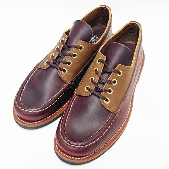 RUSSELL MOCCASIN ラッセルモカシン FISHING OXFORD DARK BROWN (paper