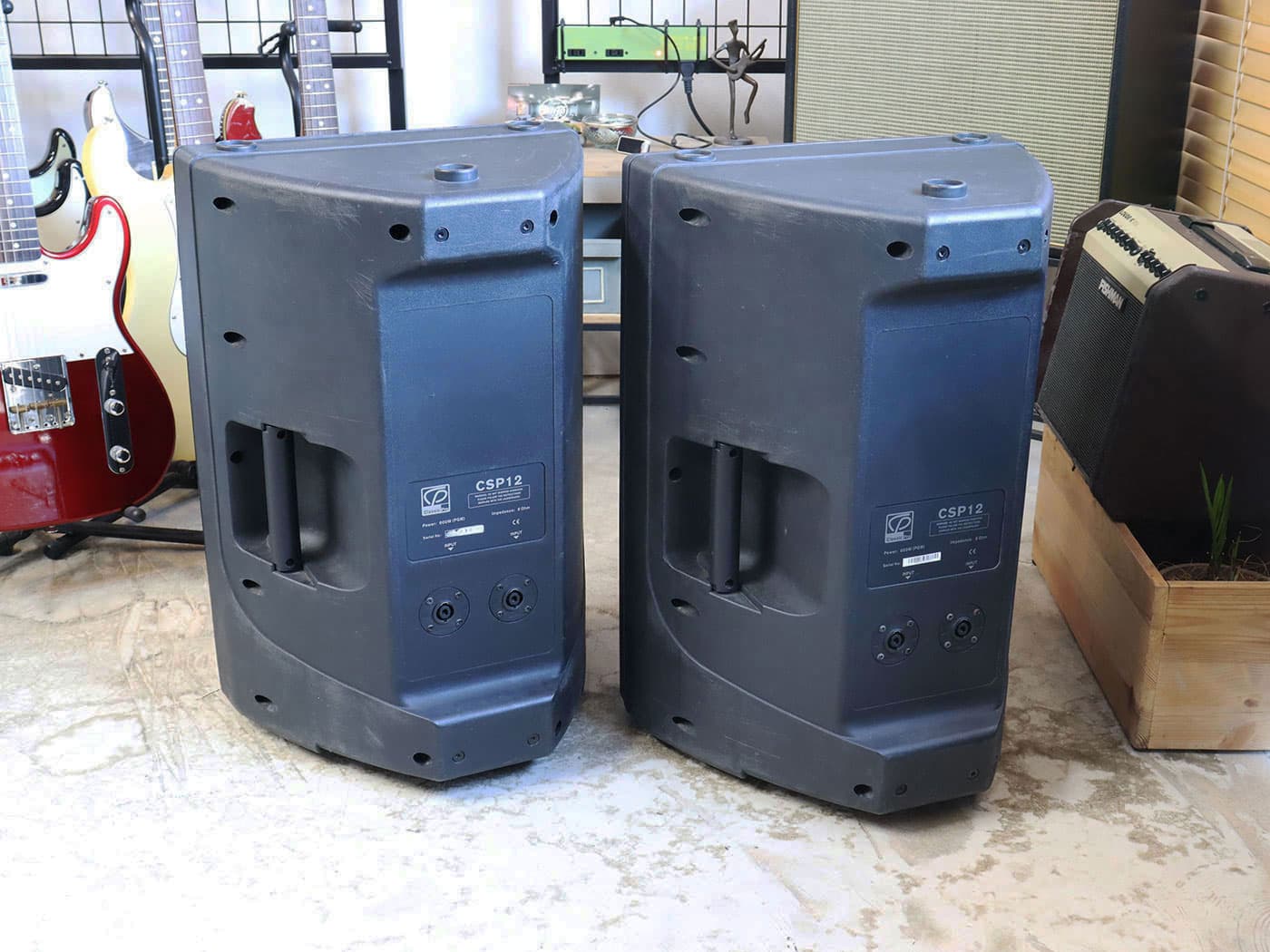 クラシックプロ CSP12 フルレンジ12インチ600Wスピーカー 2台ペア美品