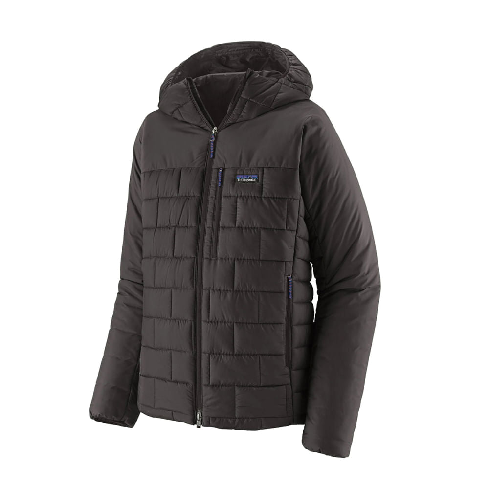 Patagonia Mens Hi-Loft Nano Puff Hood Jacket | BLACK – Paragon Sports