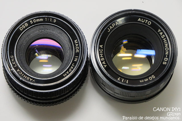 YASHICA DSB 50mm F1.9は富岡光学製オリジナルプラナータイプレンズ