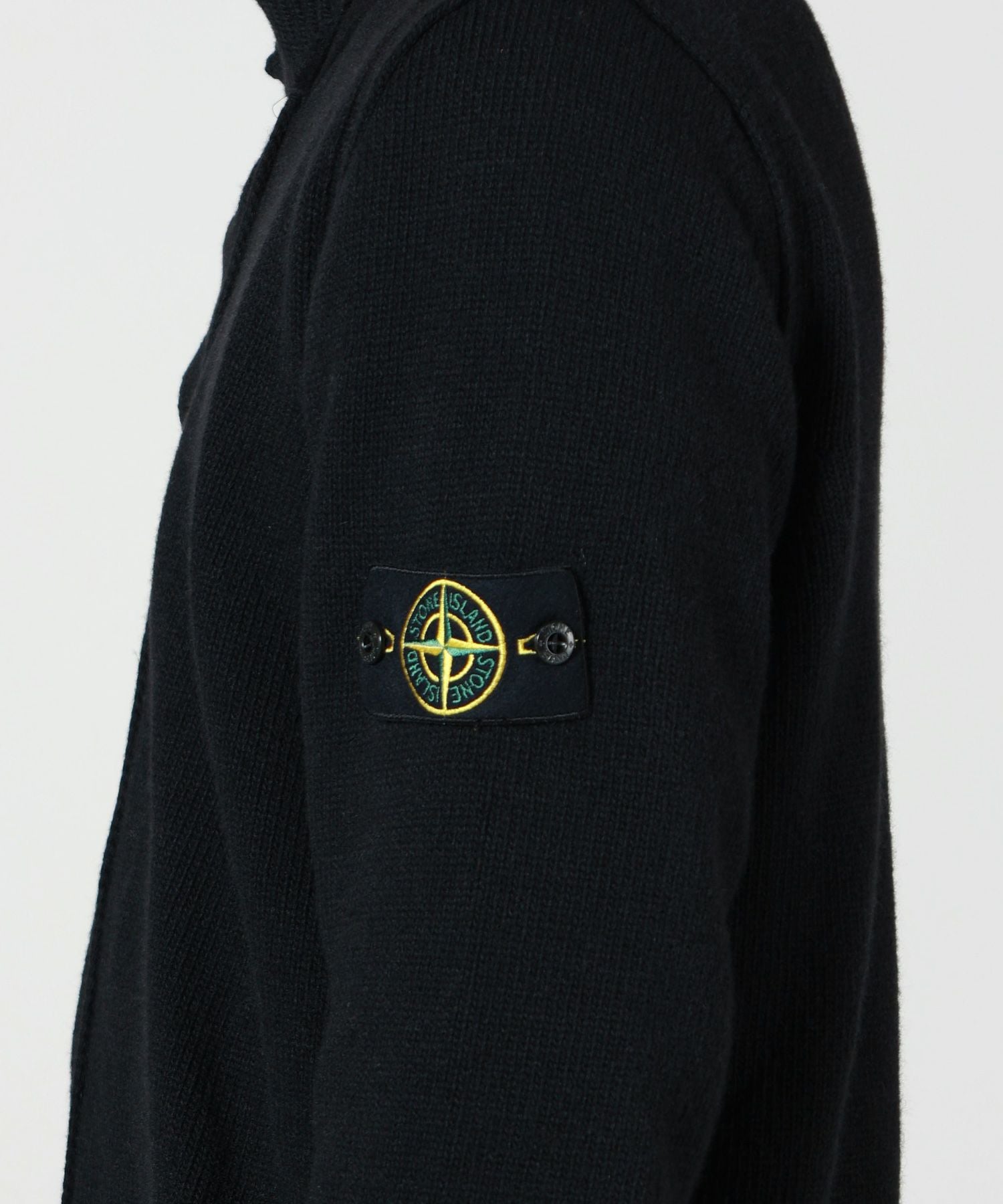 STONE ISLAND(ストーンアイランド)】 ボタン付きジャンパー フェルト