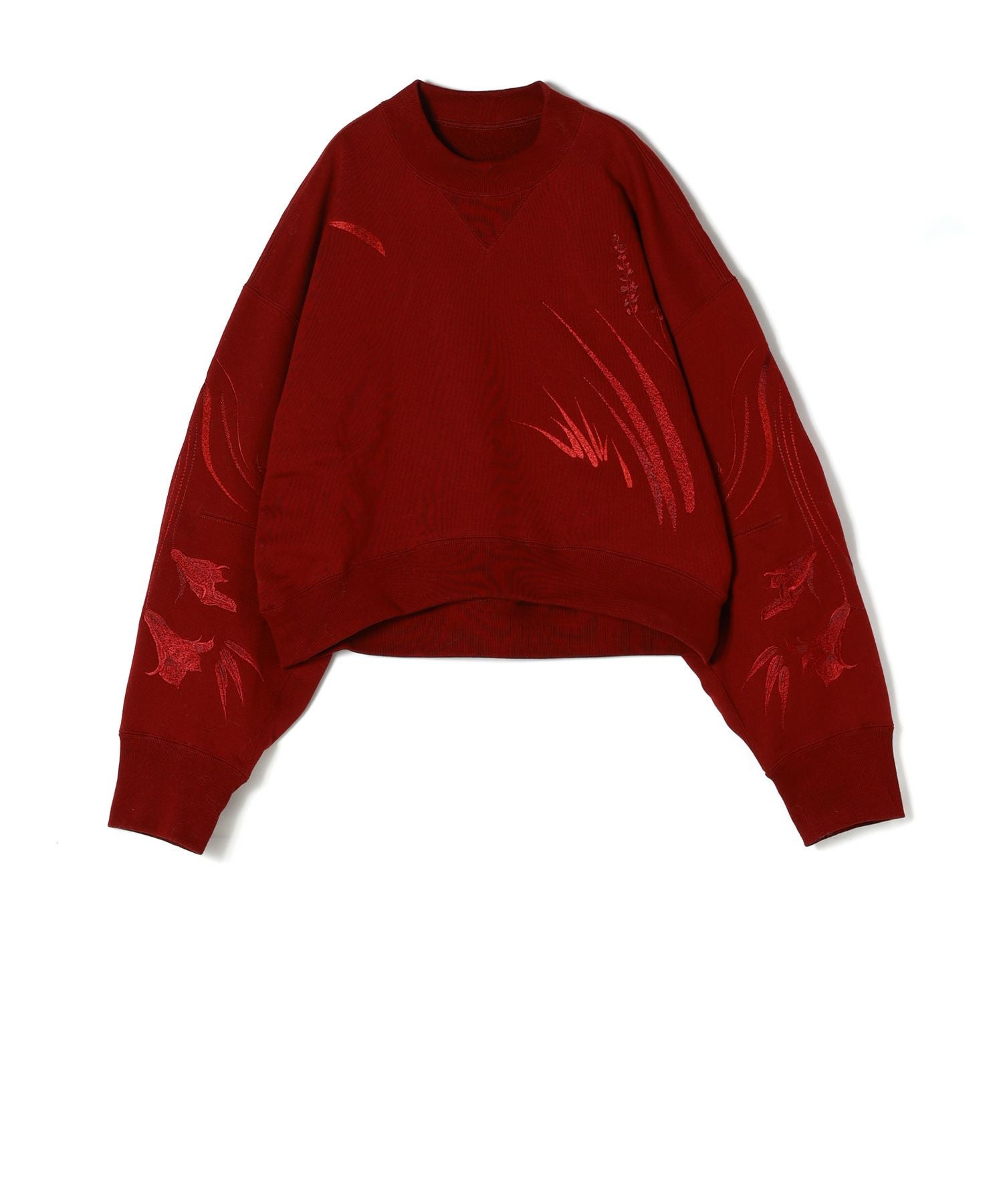 Mame Kurogouchi(マメ クロゴウチ)】Floral Motif Embroidered