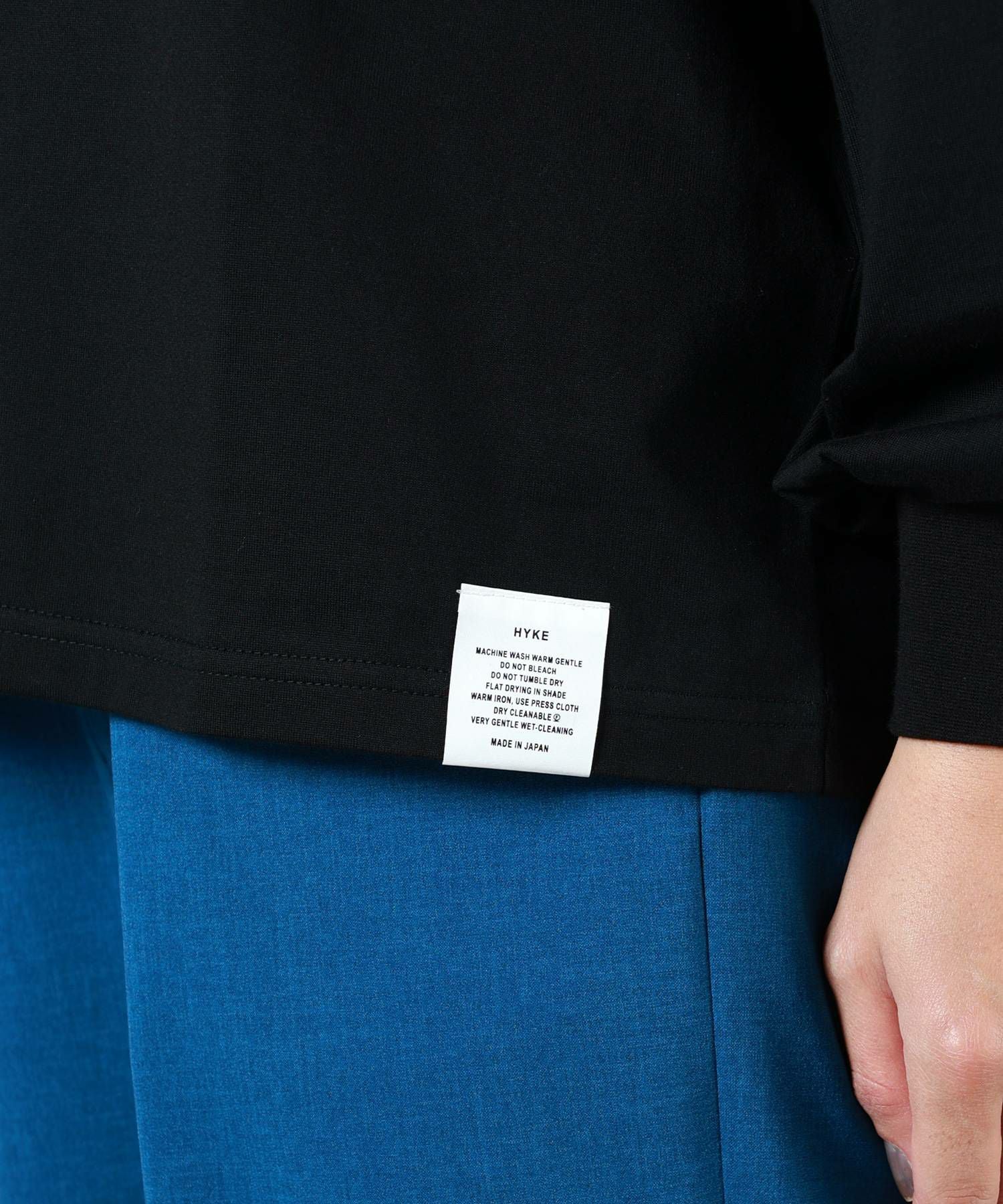 HYKE(ハイク)】 LONG-SLV TEE/BIG FIT(6.5OZ)｜PARIGOT ONLINE（パリゴ