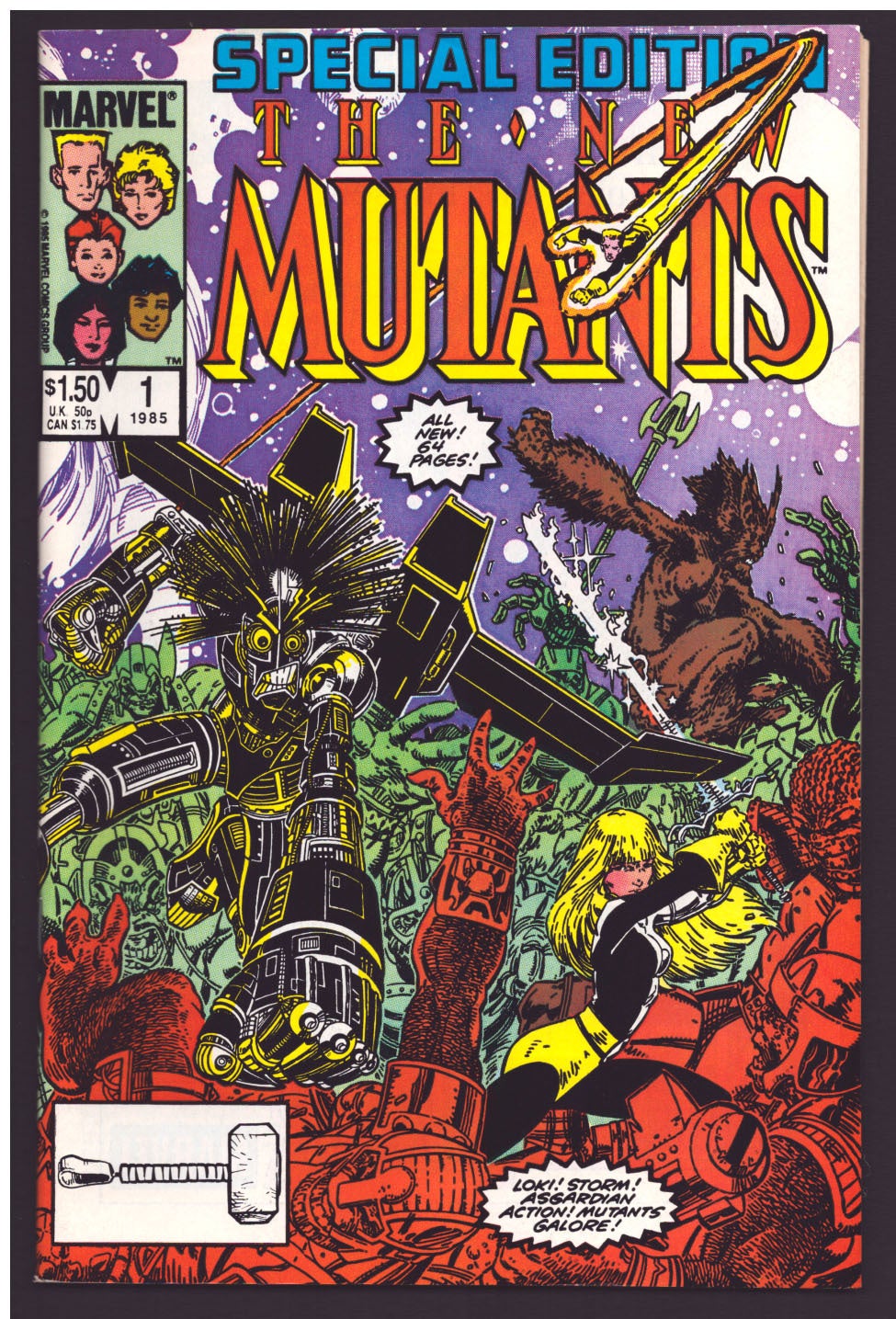 The New Mutants #1 Special Edition | Chris Claremont, Arthur Adams