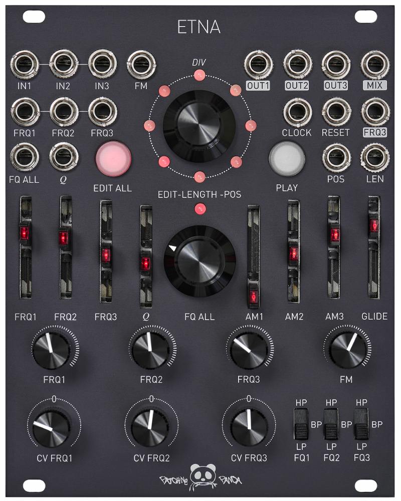 Patching Panda Ephemere モジュラーシンセユーロラック-ホロライブ