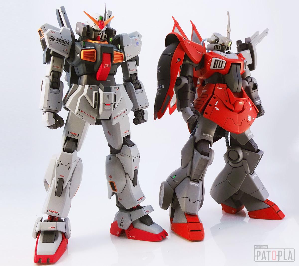 HGUC 1/144 リファイン版 ディジェ(Ver.pato) 改修・全塗装 製作完成