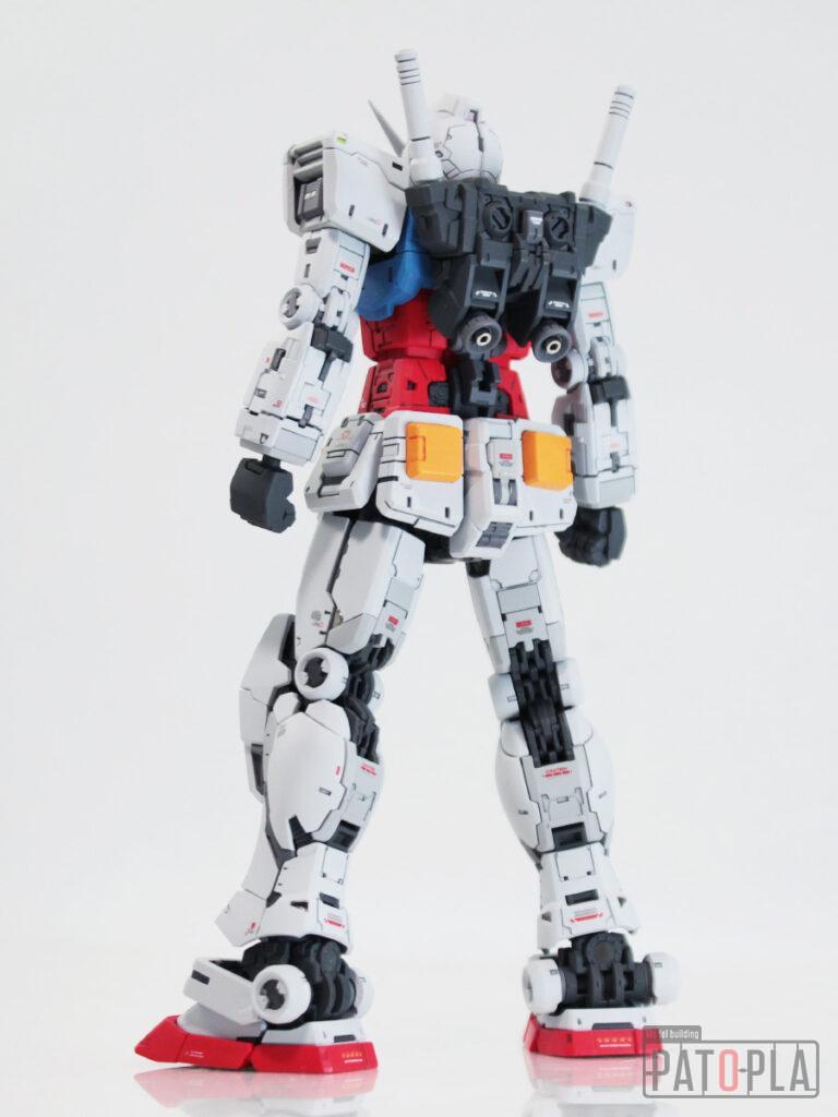 RG 1/144 RX-78-2 ガンダム Ver.2.0 改修・全塗装製作03 完成 親父が