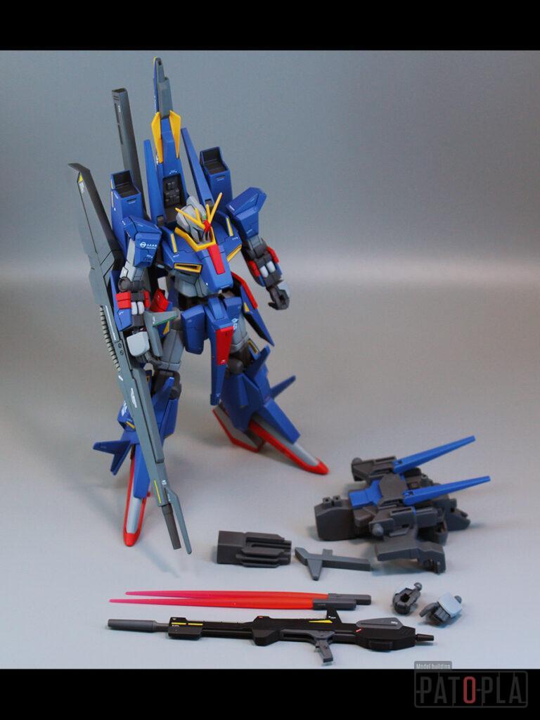 HGUC 1/144 ZII (ゼッツー) 改修・全塗装製作 - ぱとぷら