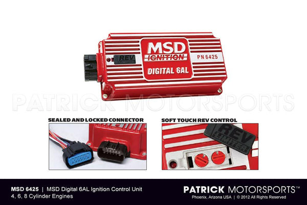 NEW STOCK! MSD 6425 6AL Digital CD Ignition Control Box