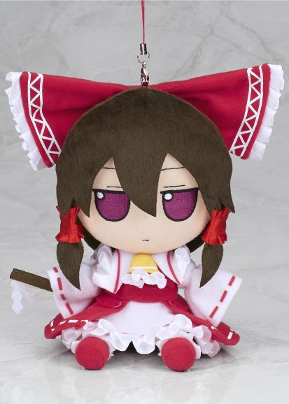 東方Project 博麗霊夢 ラバーストラップ ふもふもれいむ 東方Project