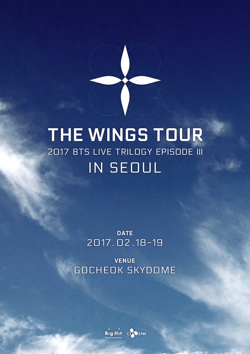 WATCH BTS Announce 2017 Wings Tour