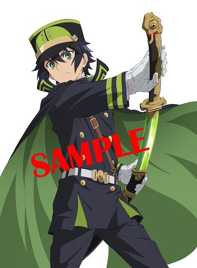 終わりのセラフBlu-ray＆DVD第1巻のジャケットイラストをtwitter先行で