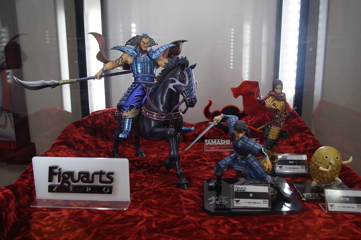 ジャンフェスなう！】『キングダム』ブースでは、フィギュアーツZEROで