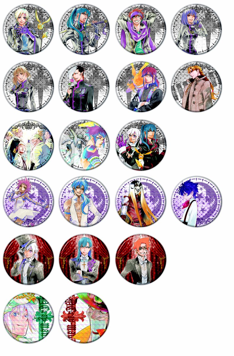 ☆4月29日(金)より発売☆ 『D.Gray-man』コレクション缶バッジ 全20種