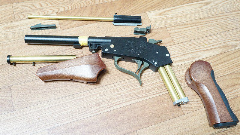 コンテンダー】4月のFate撮影会の前に大日本技研のトンプソンコン