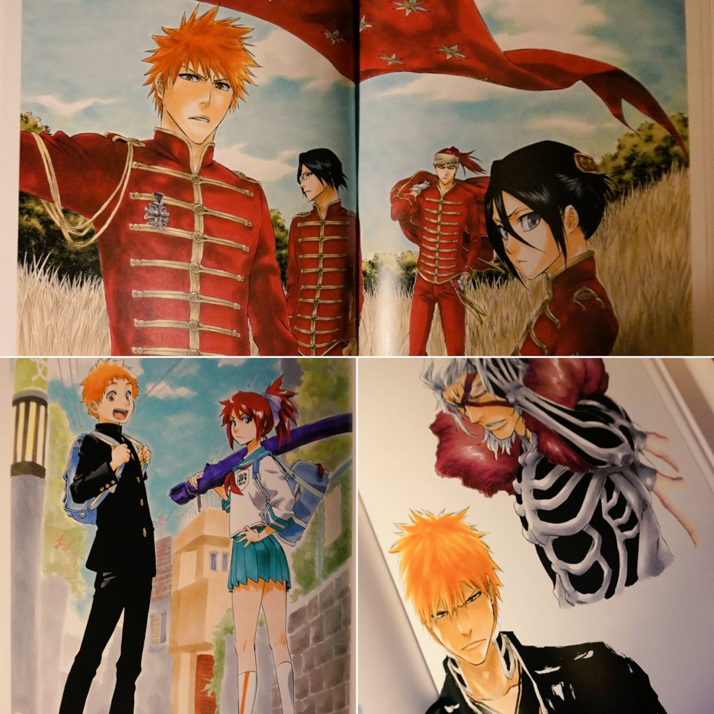 Here some pictures of the Bleach artbook JET ! #Bleach #BLEACHJET