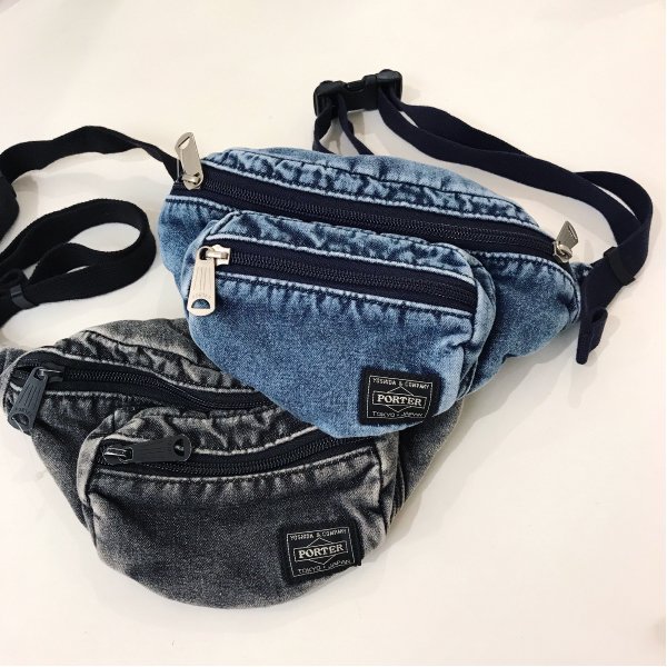 PORTER × B印 ヨシダ＞デニム素材のバッグに製品洗いを施し、高感度な