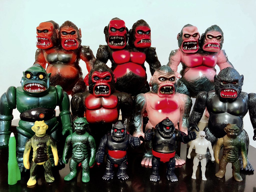 廣田彩玩所 HS ソフトビニールの怪獣展2023 ポスター | 廣田彩 HxS