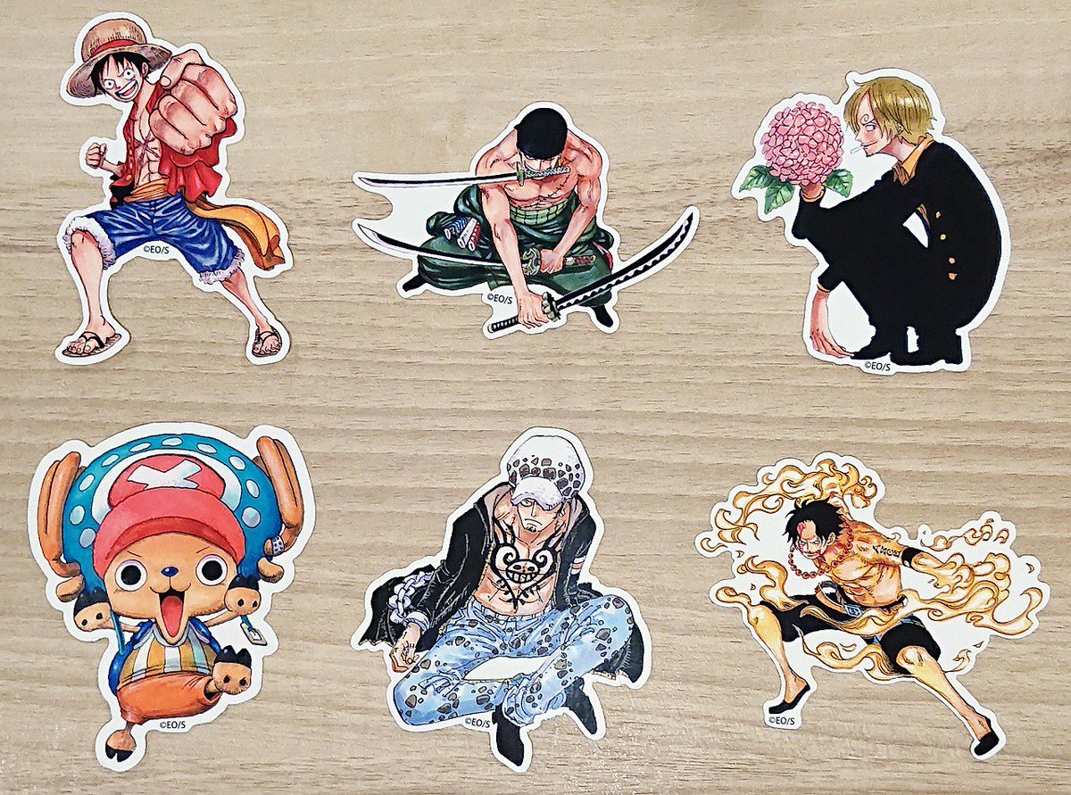 ☆JUMP SHOP原作新商品情報☆ ◇ダイカットステッカー◇ 『ONE PIECE