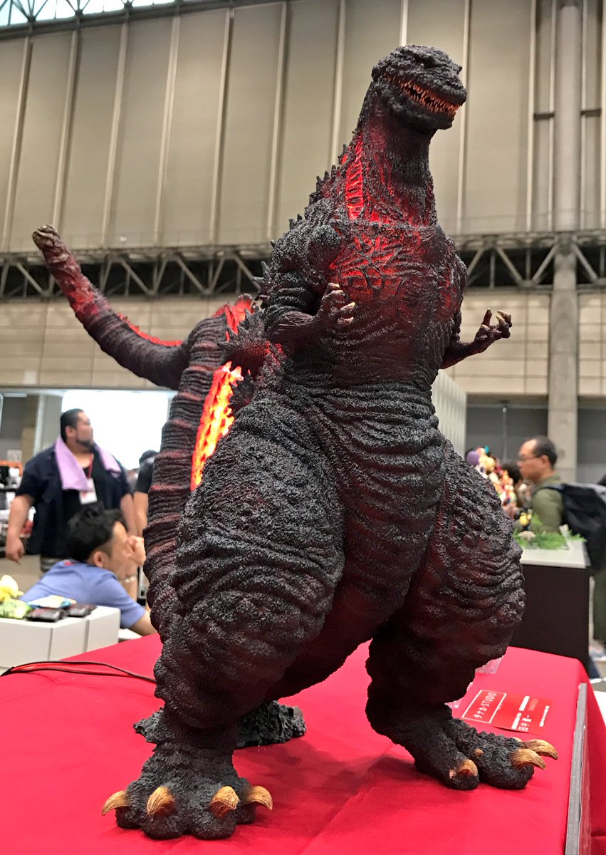 改めて告知です。 「シン・ゴジラ」の劇中姿を再現した未塗装未組立