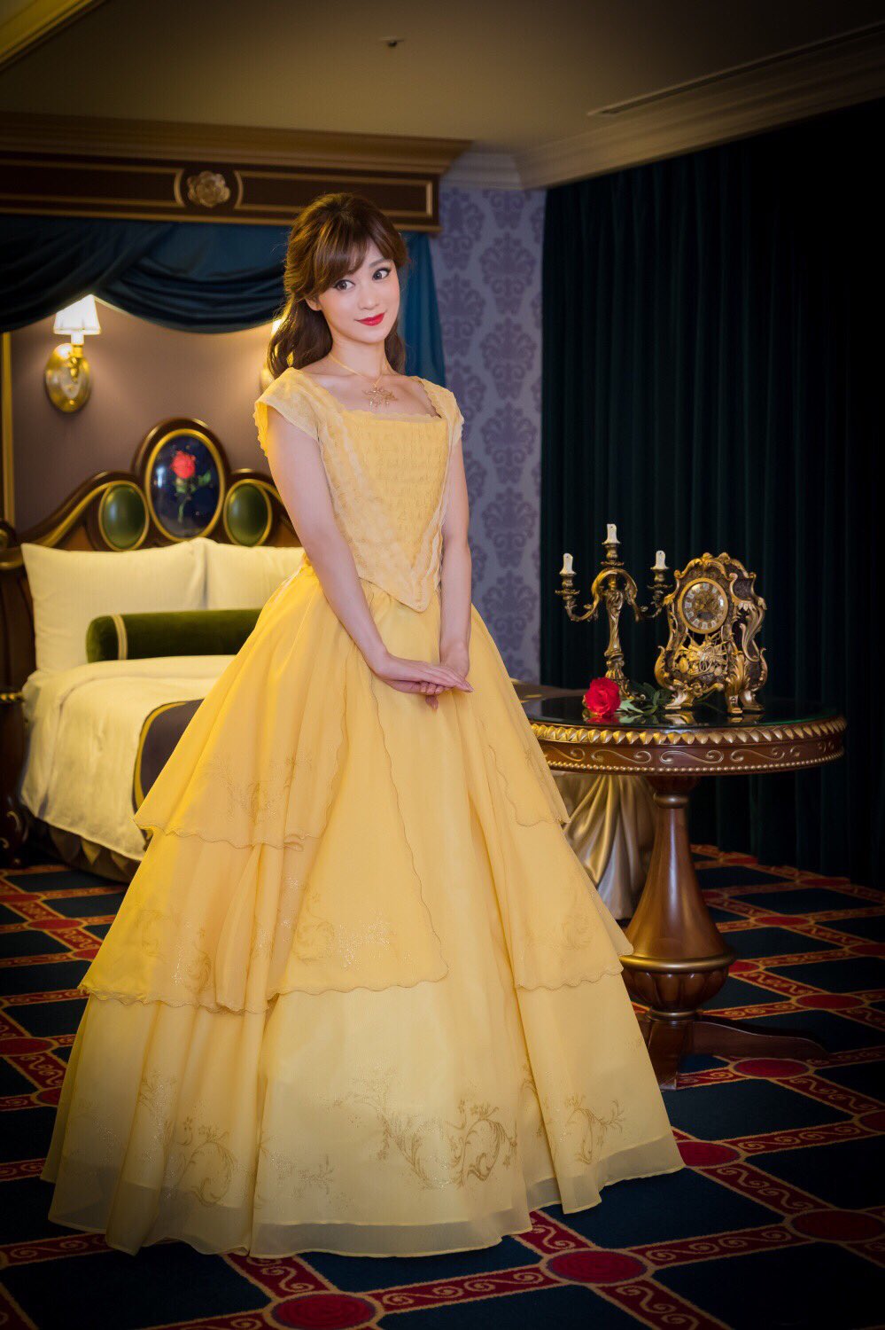 シークレットハニー ディズニー 仮装 dハロ シーハニ ベル 衣装 ドレス