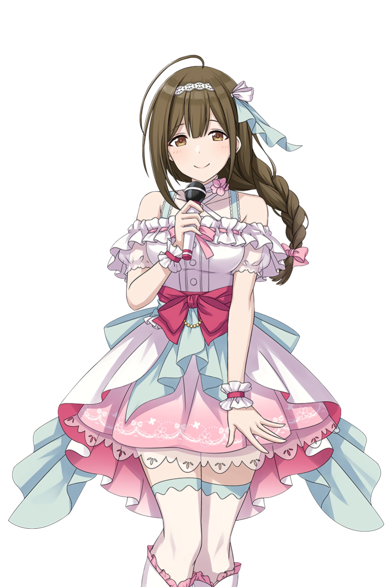 シャニマス高画質立ち絵 [アルストロメリア] 桑山千雪 ①：通常衣装 ②