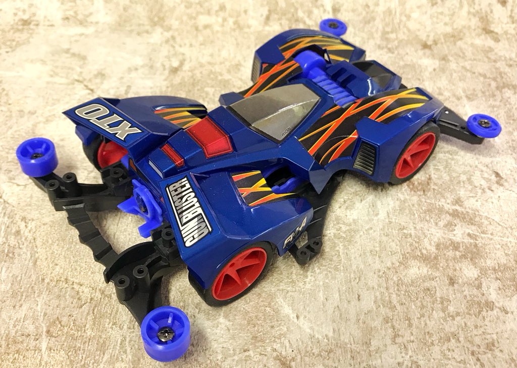 今週発売のミニ四駆新製品『ガンブラスターXTO プレミアム（FM-A