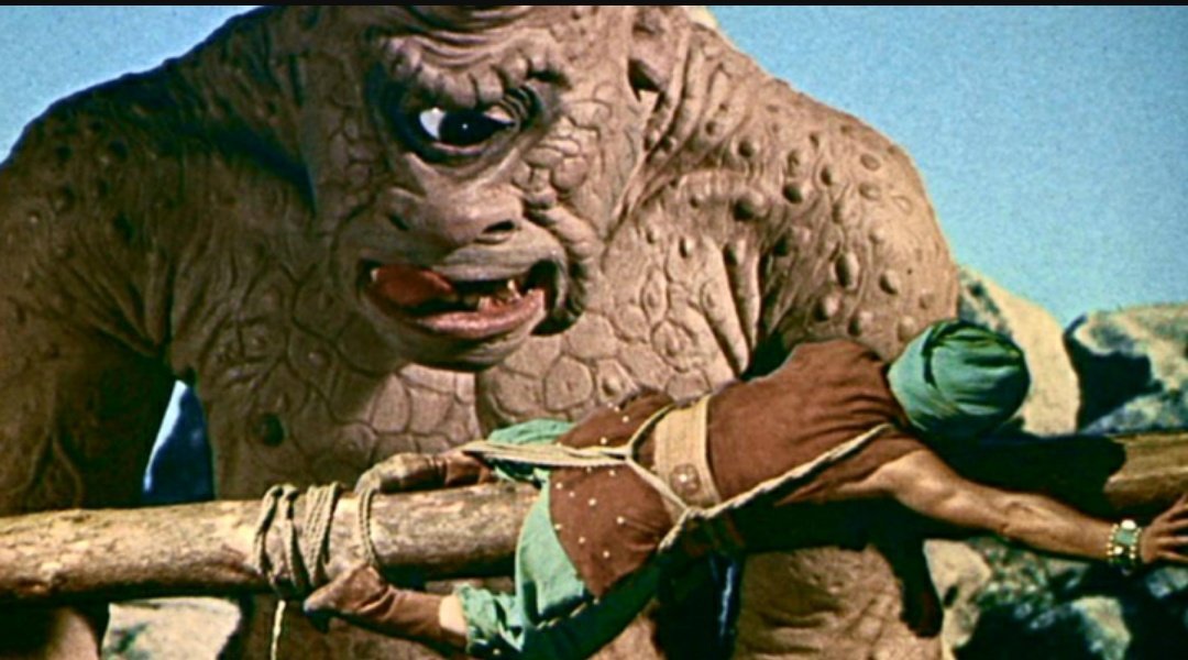 サイクロプス:「シンドバッド七回目の航海」に登場する。1つ目の巨大