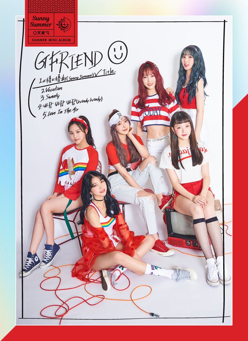 GFRIEND 'Sunny Summer' Mini-Album Concept Photos